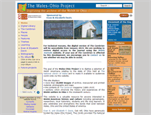 Tablet Screenshot of ohio.llgc.org.uk
